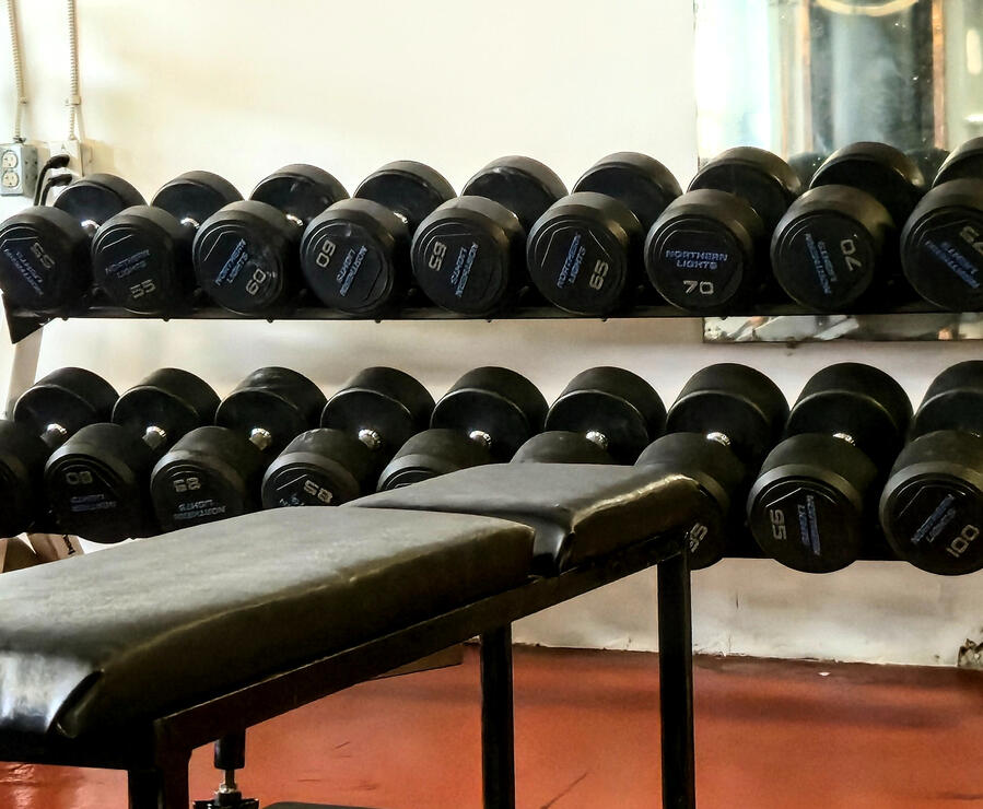 Get strong with strength training in the gym